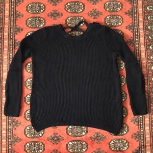 Banana Republic Lace Back Pullover Sweater